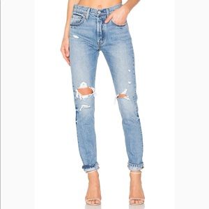 REVOLVE Levi’s Distressed Boyfriend Jeans